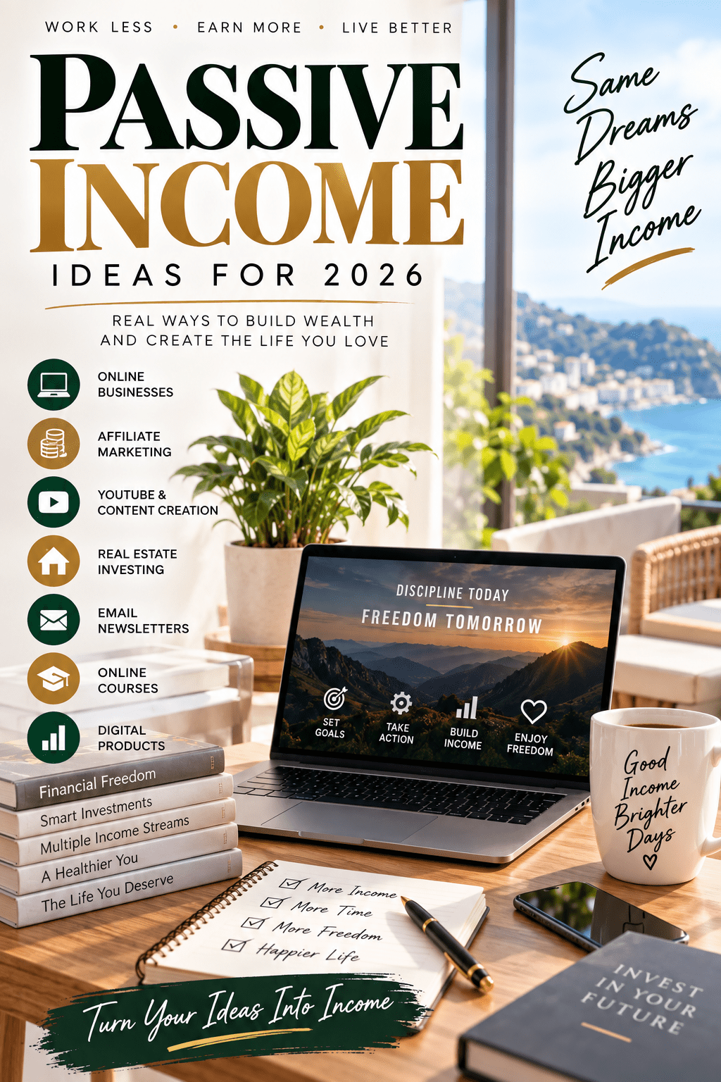 You are currently viewing Passive Income Ideas: 25 Ways to Make Money in 2026