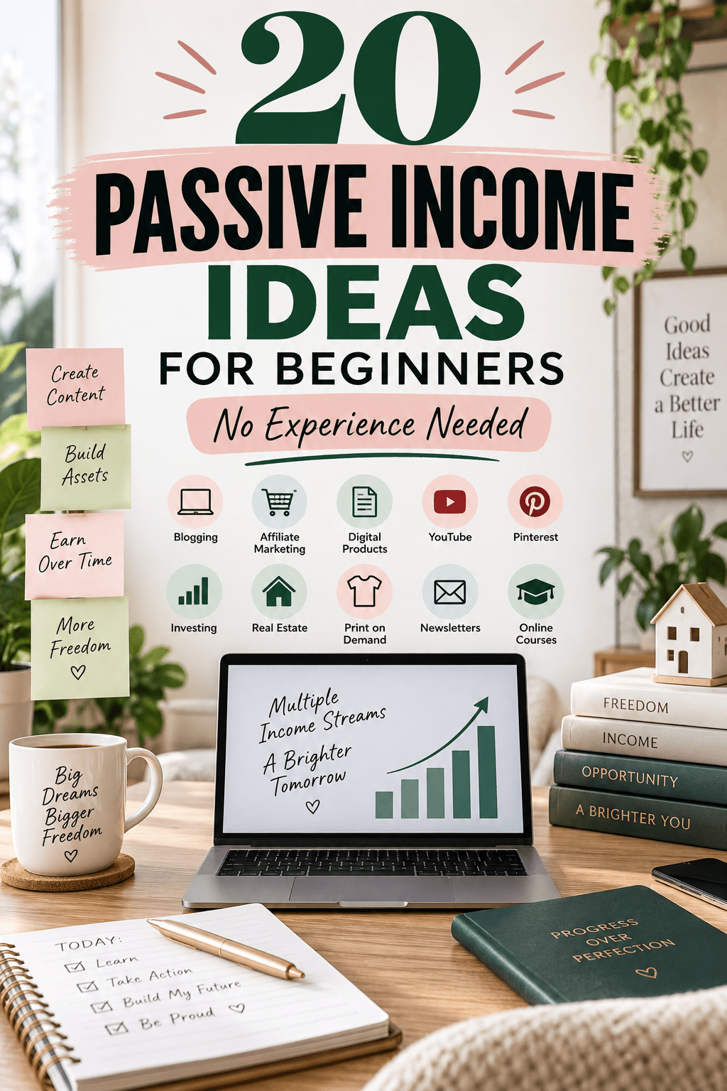 Read more about the article 20 Passive Income Ideas for Beginners With No Experience