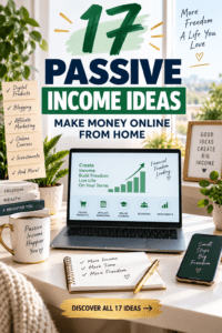 Read more about the article Passive Income Online: 17 Ways to Make Money From Home