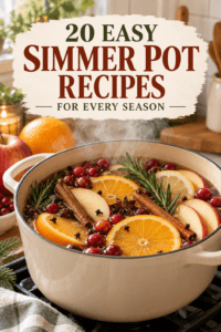 Read more about the article 20 Easy Simmer Pot Recipes for Every Season