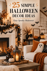 Read more about the article 25 Simple Halloween Decor Ideas for an Easy Spooky Makeover
