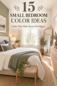Read more about the article Small Bedroom Color Ideas: 15 Colors That Make Rooms Feel Bigger