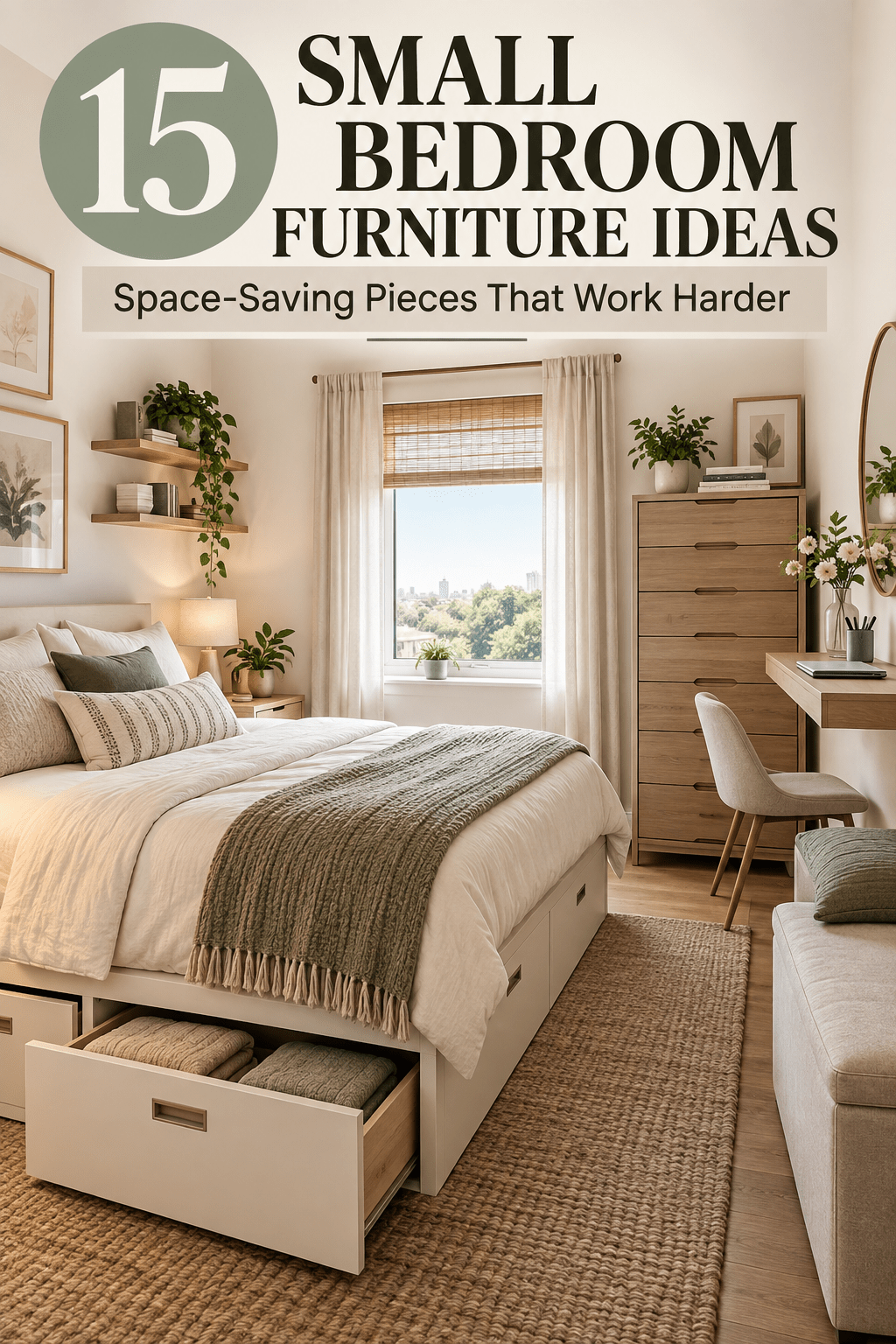 Read more about the article Small Bedroom Furniture Ideas: 15 Space-Saving Pieces to Try