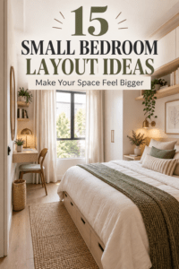 Read more about the article Small Bedroom Layout Ideas: 15 Ways to Maximize Your Space