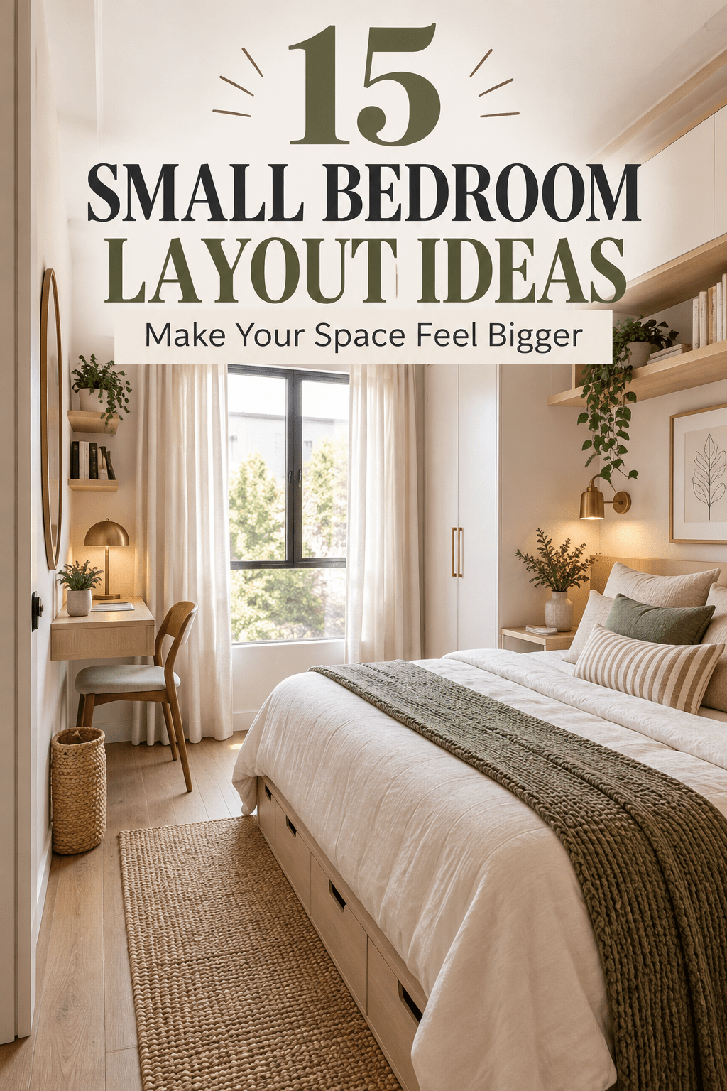 Read more about the article Small Bedroom Layout Ideas: 15 Ways to Maximize Your Space