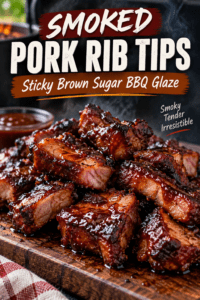 Read more about the article Smoked Pork Rib Tips Recipe – Sticky Brown Sugar BBQ Glaze
