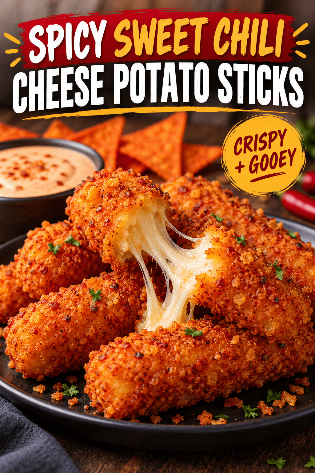 You are currently viewing Spicy Sweet Chili Doritos Cheese Potato Sticks Recipe