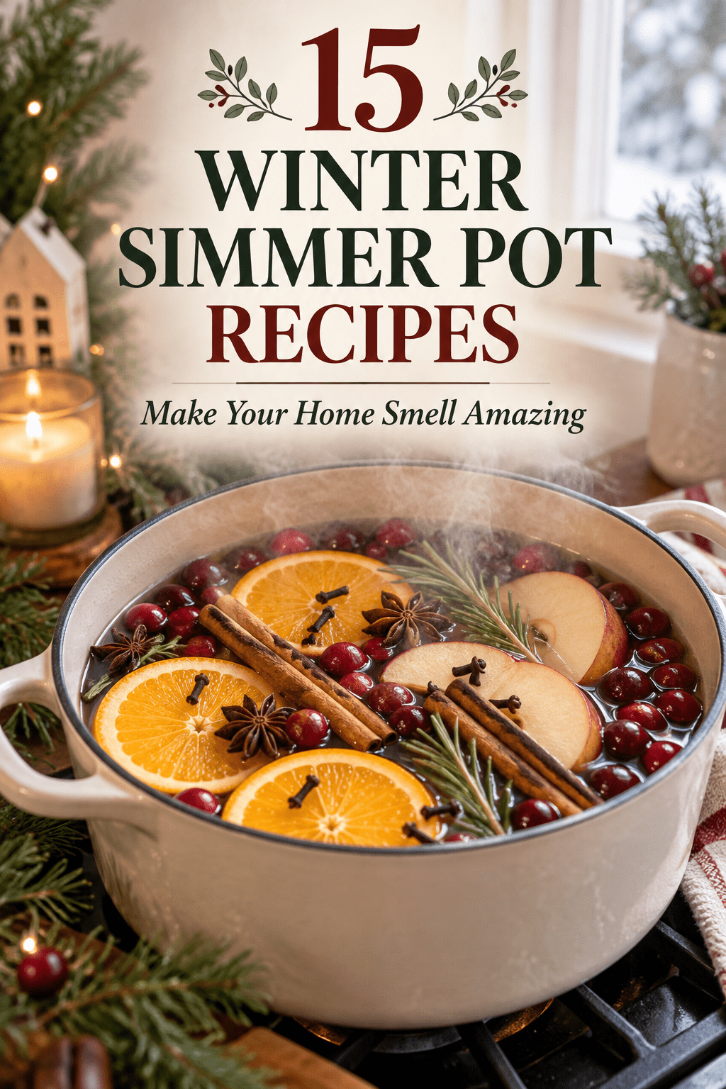 Read more about the article 15 Winter Simmer Pot Recipes for a Cozy-Smelling Home