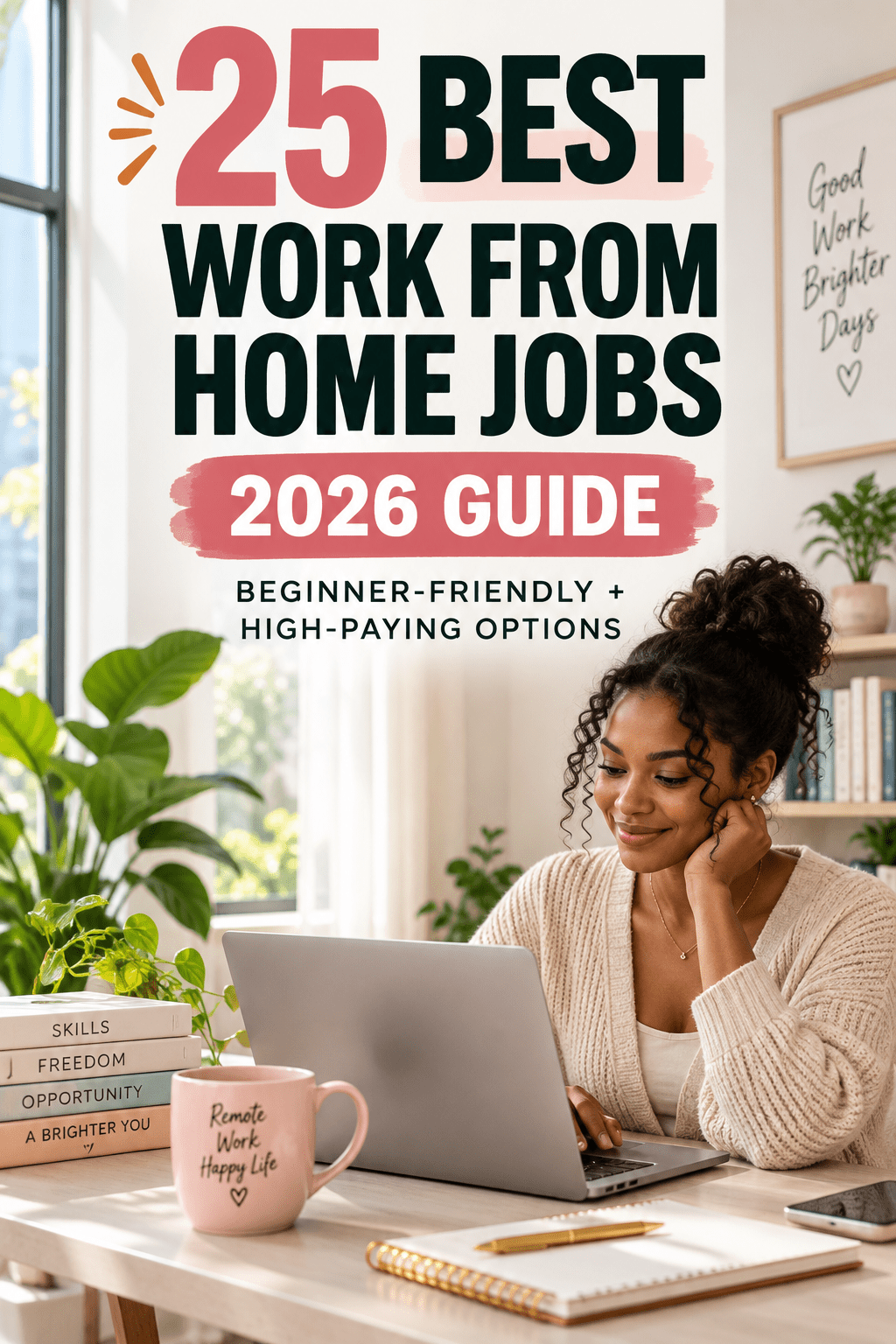 Read more about the article 25 Best Work From Home Jobs in 2026 (Remote Careers)