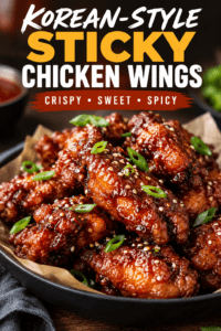 Read more about the article Korean-Style Sticky Fried Chicken Wings Recipe