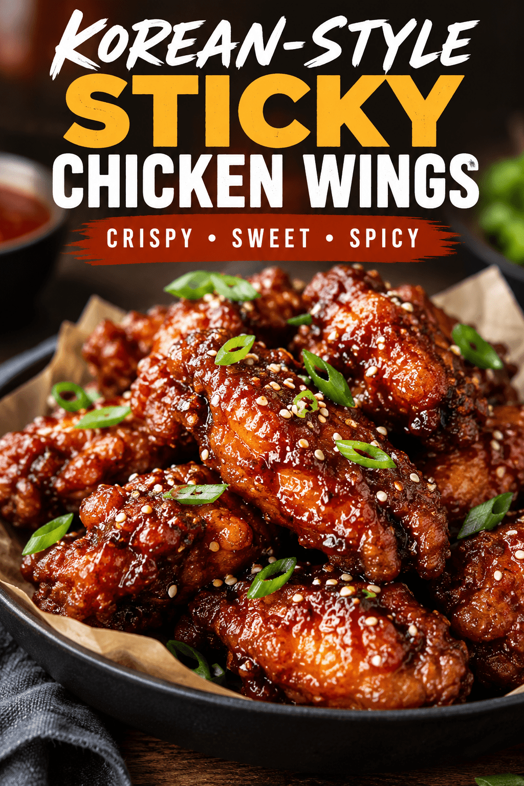 You are currently viewing Korean-Style Sticky Fried Chicken Wings Recipe