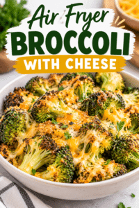 Read more about the article Air Fryer Broccoli with Cheese – Crispy & Delicious