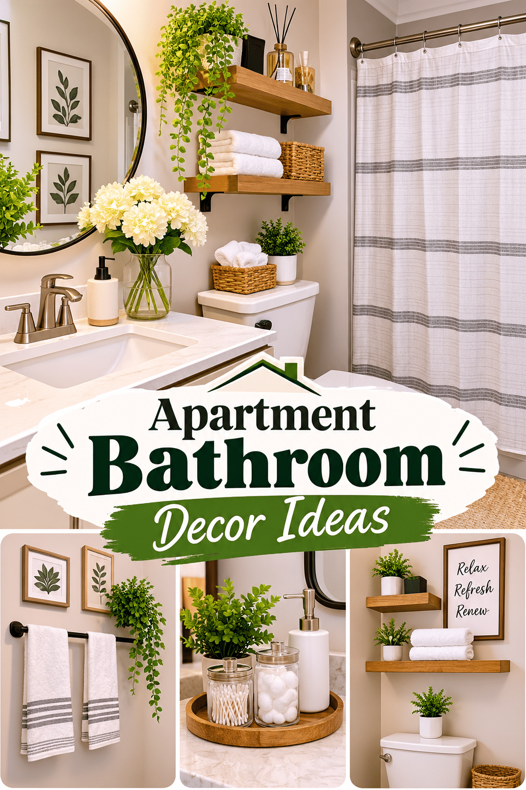 Read more about the article 20 Apartment Bathroom Decor Ideas Without Renovating