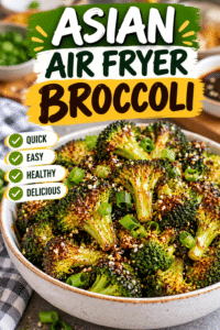 Read more about the article Asian Air Fryer Broccoli – Easy Sesame Soy Recipe
