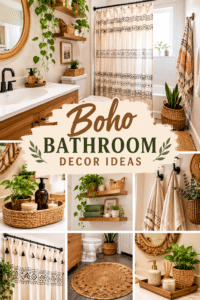 Read more about the article 20 Boho Bathroom Decor Ideas for a Relaxed, Cozy Look