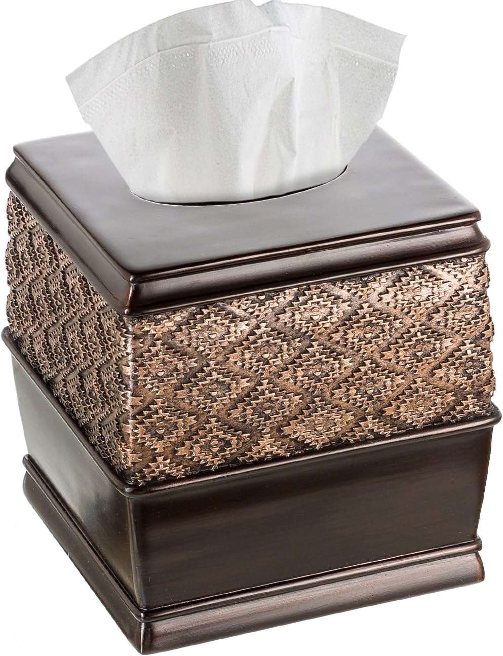 Compact Tissue Box bathroom decor