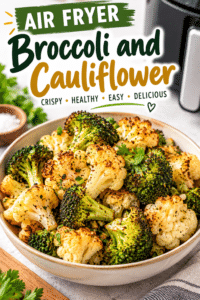 Read more about the article Air Fryer Broccoli and Cauliflower – Easy Recipe