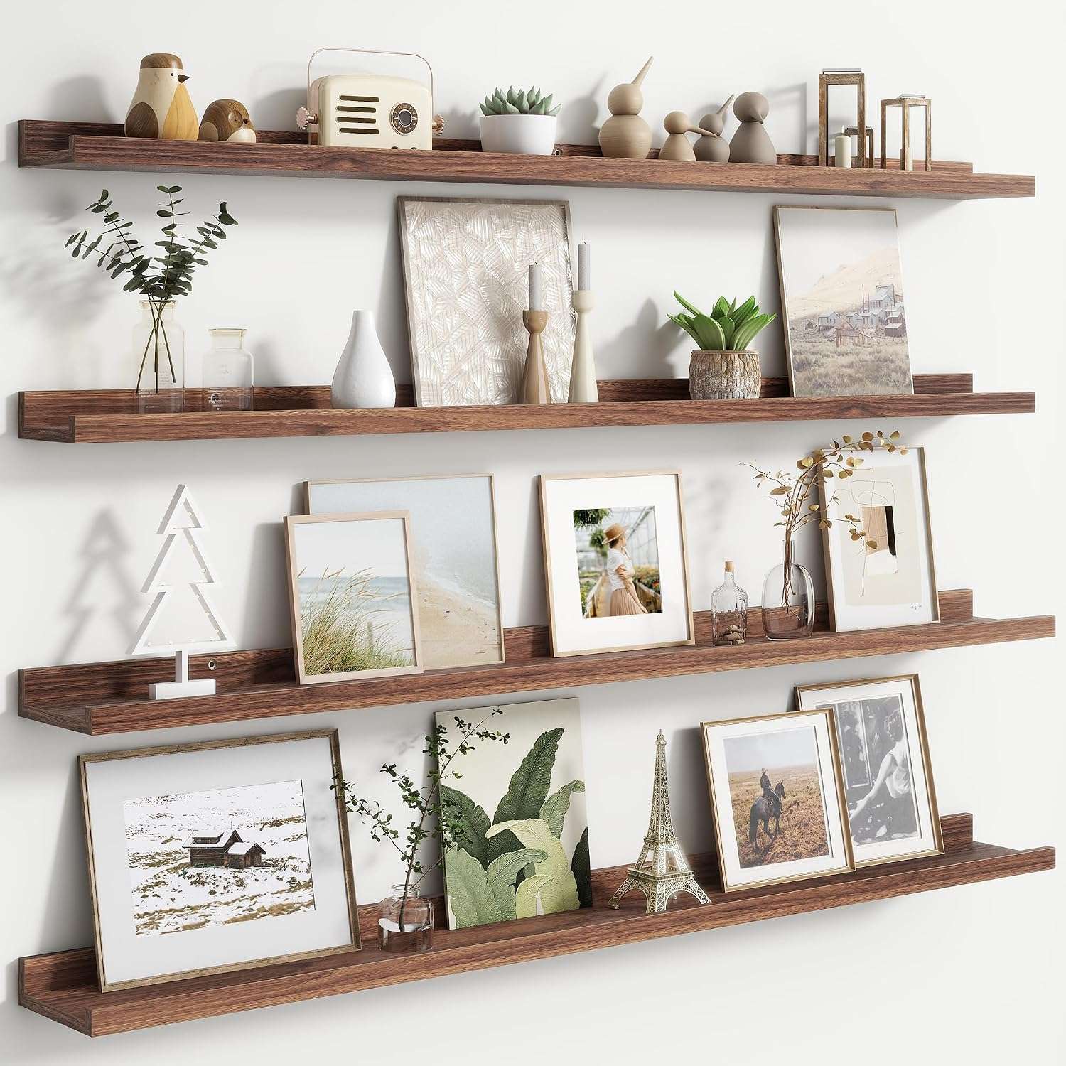 Picture Ledge bathroom wall decor