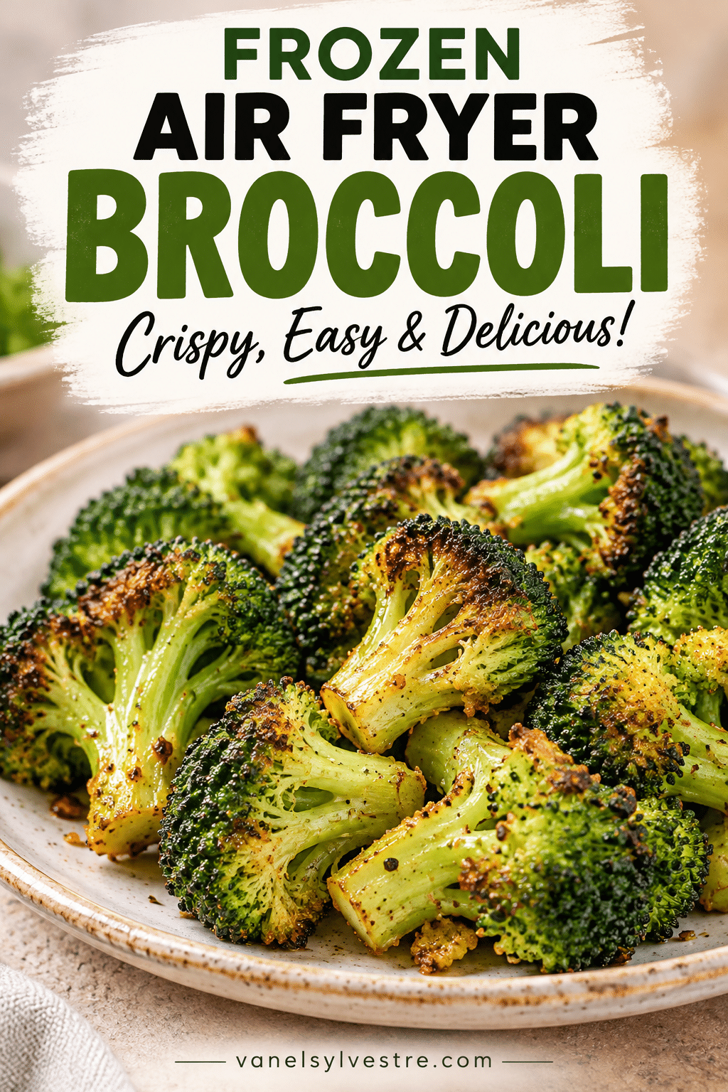Read more about the article Frozen Air Fryer Broccoli – Crispy Without Thawing