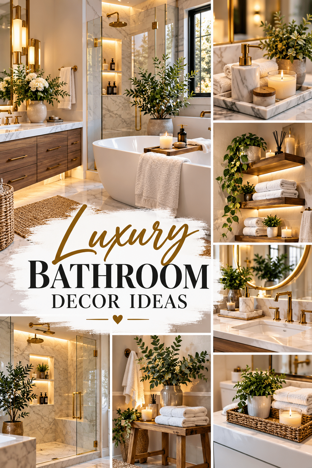 Read more about the article 20 Luxury Bathroom Decor Ideas for an Elegant Home