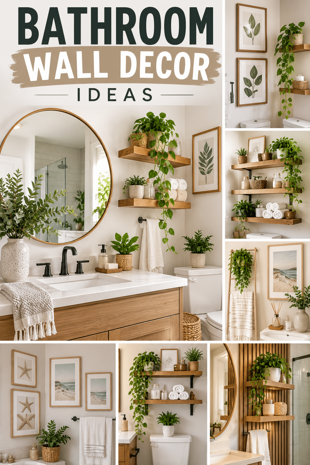 Read more about the article 20 Bathroom Wall Decor Ideas That Transform Your Space