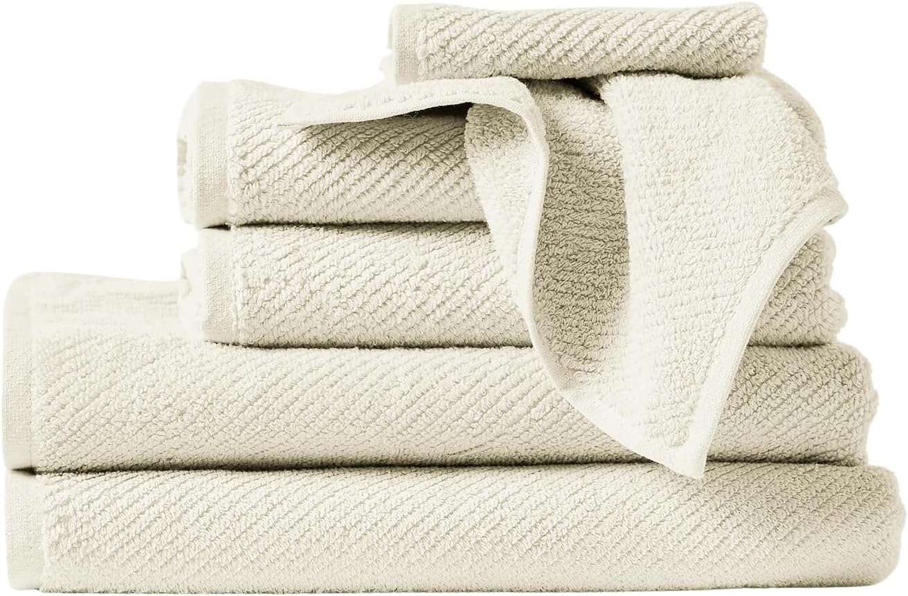 Natural Fiber Towels bathroom decor