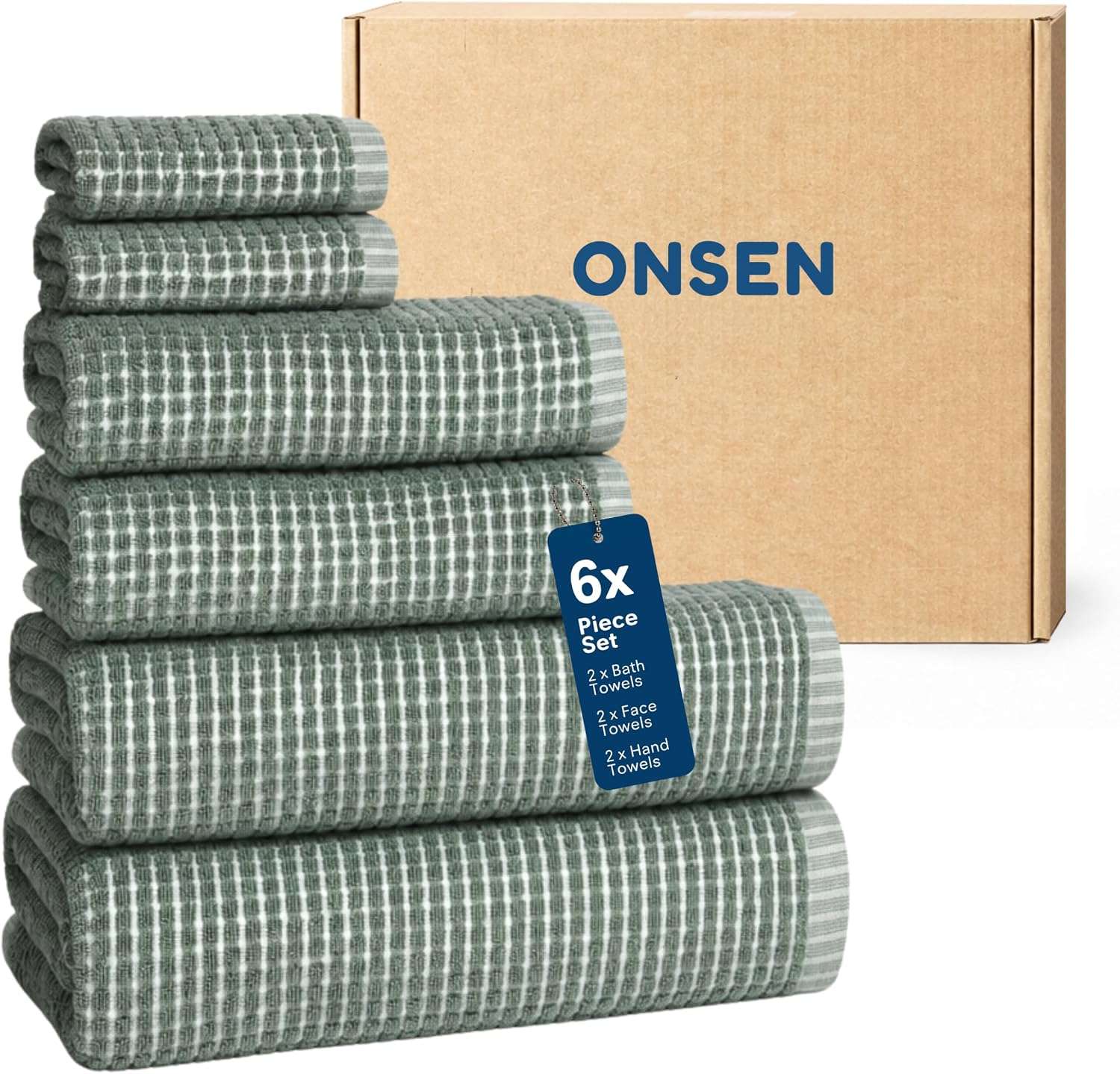 Sage Green Towels bathroom decor