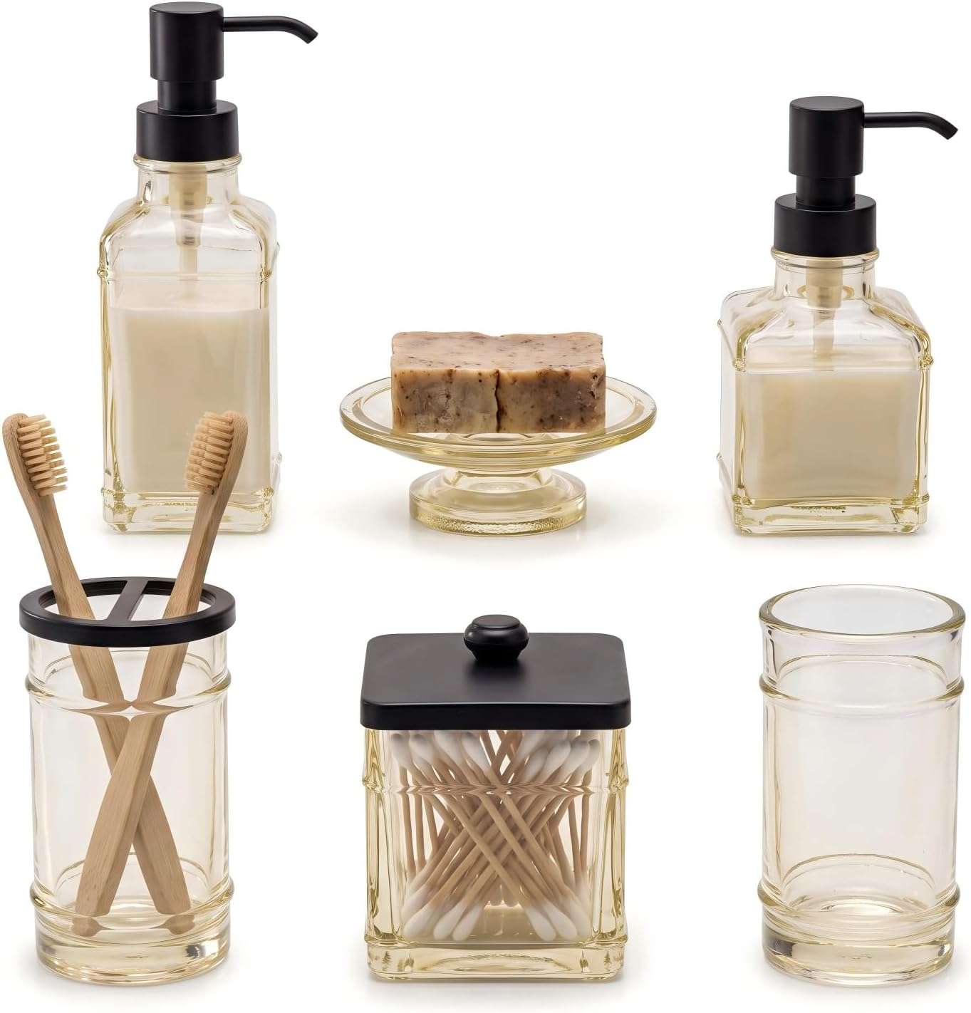 Sea Glass Soap Dispenser coastal bathroom decor