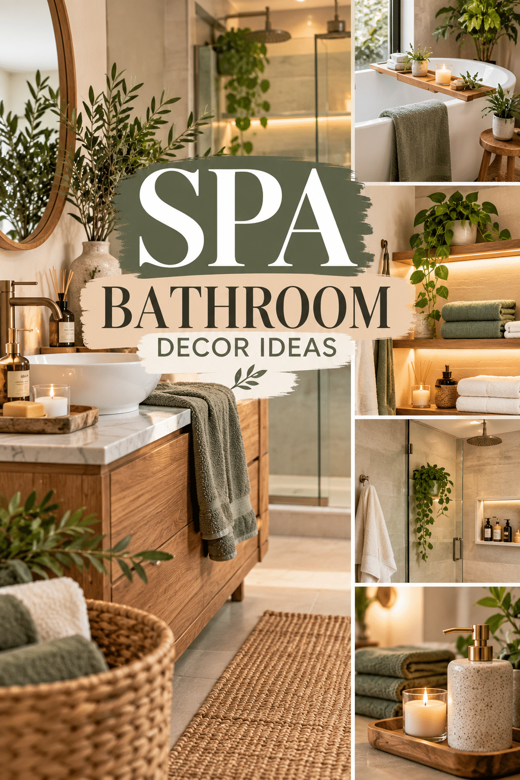Read more about the article 20 Spa Bathroom Decor Ideas for a Relaxing Retreat
